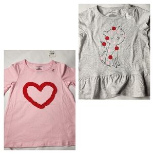 First Impressions Girl Short Sleeve Tops (2)- Size 3T